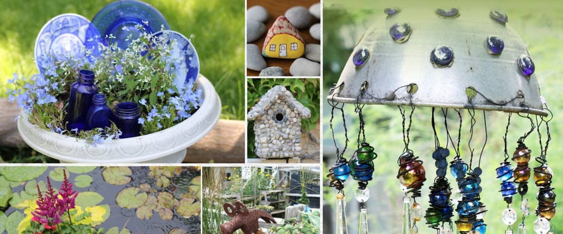 DIY Garden Sculptures with Upcycled Materials